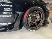 HKS FL5 Civic Type R Side Skirt Diffusers w Carbon Fiber | 53004-AH002